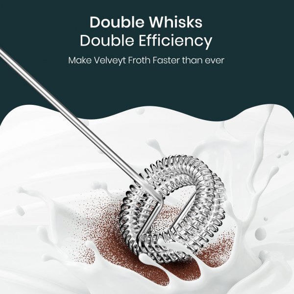 Odiforgo Premium Rechargeable Black Milk Frother