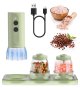 Rechargeable Electric Salt and Pepper Grinder Set