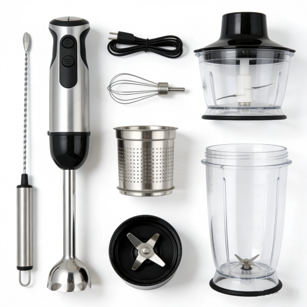 Multi-Functional Compact Blender - 300W High-Speed Smoothie Maker with Detachable Cup for Home Kitchen