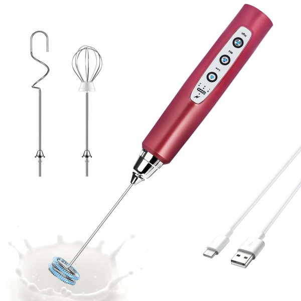 Powerful Red Frother Wand