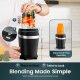 Black Personal Blender for Juice, Shakes and Smoothies