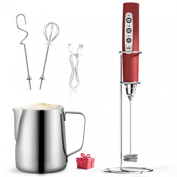 Powerful Red Frother Wand