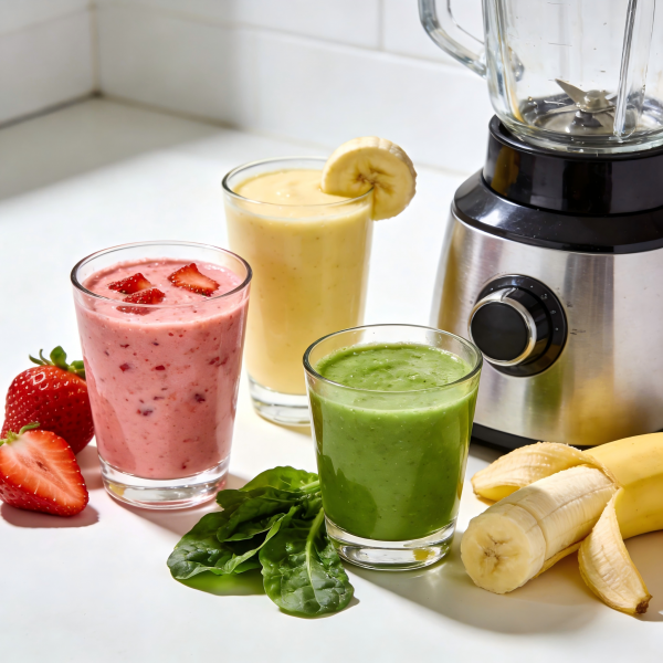 Multi-Functional Compact Blender - 300W High-Speed Smoothie Maker with Detachable Cup for Home Kitchen