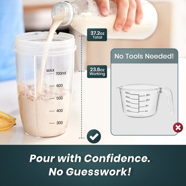 Black Personal Blender for Juice, Shakes and Smoothies